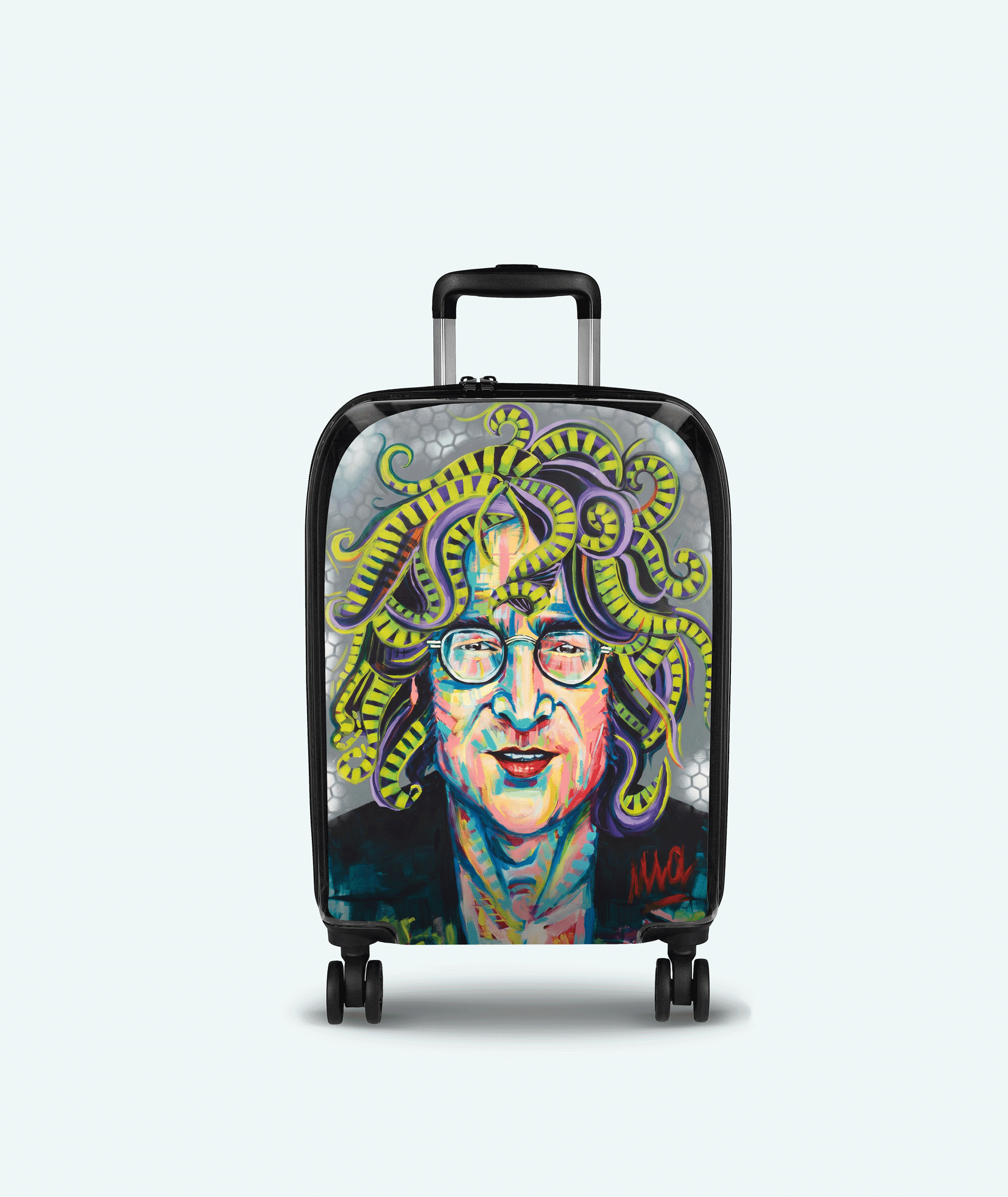 Wzór walizki — Ula Clarise ART