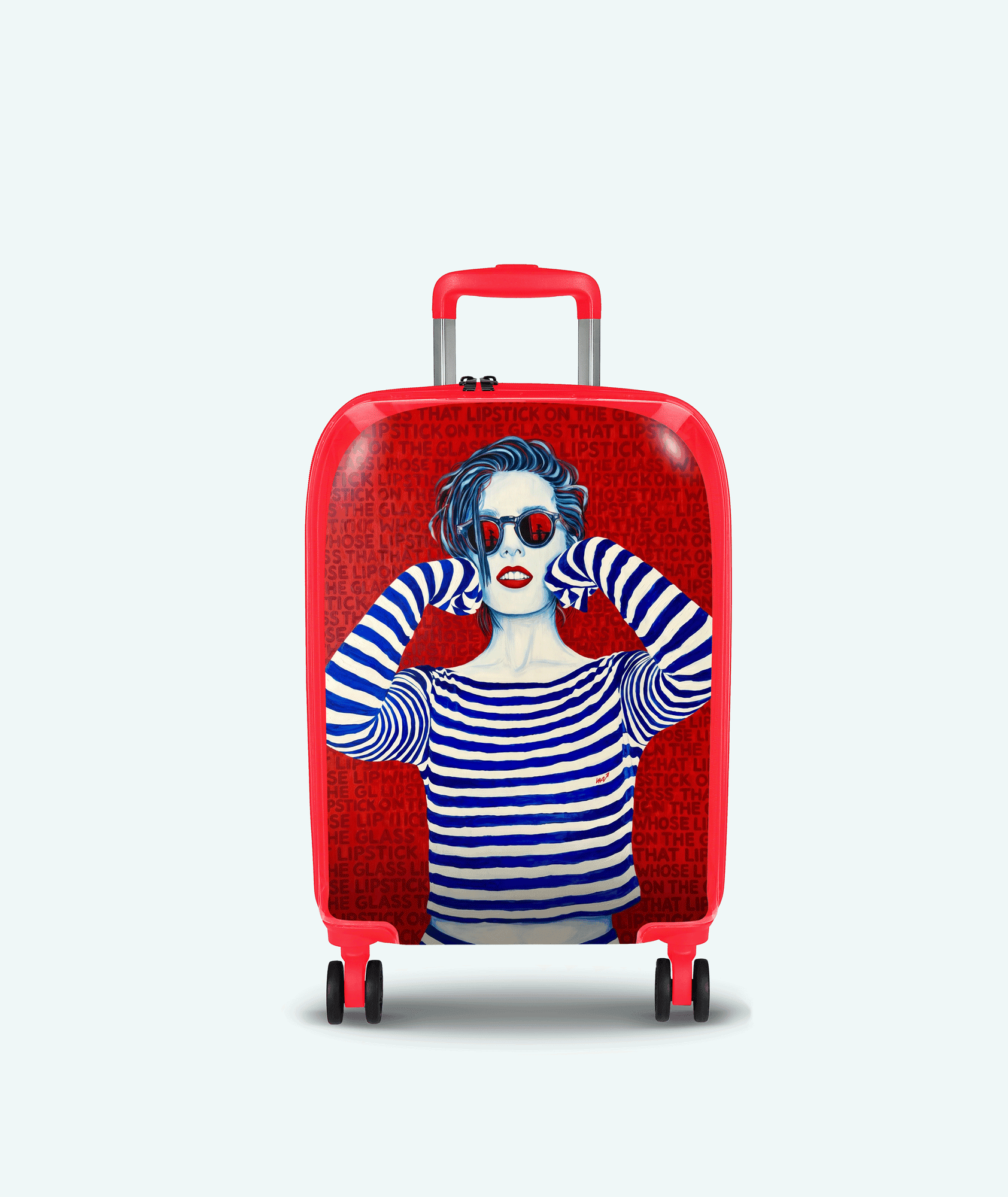 Wzór walizki — Ula Clarise ART