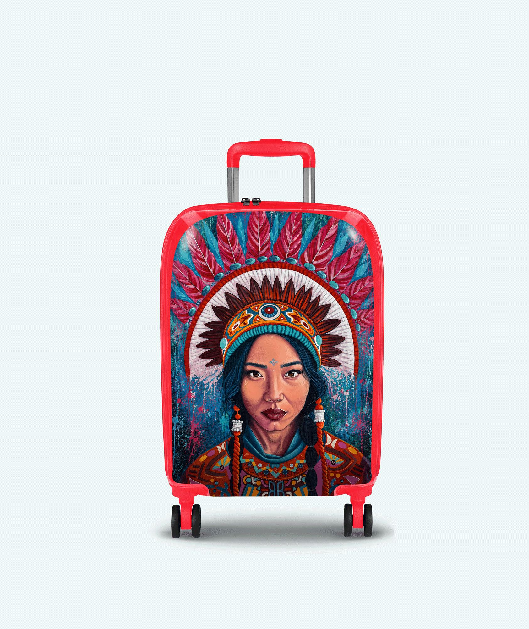 Wzór walizki — Ula Clarise ART
